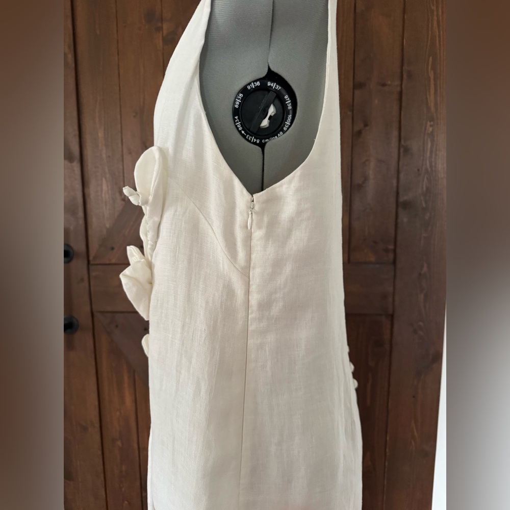 FARM Rio White Floral Applique Mini Dress - Picture 9 of 11